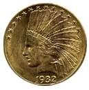 Ten Dollar Goldmünze USA