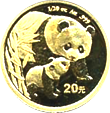China Panda 1/4 Unze