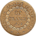 20 Francs Goldmünze