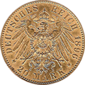 20 Mark Preussen Goldmünze