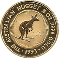 Australian Nugget Goldmünze