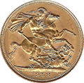1 Pfund Goldmünze England