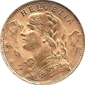20 Franken Goldmünze Schweiz