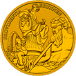 Bildhauerei 100 Euro Goldmünze