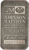 JM Johnson Matthey Silberbarren 1 Unze