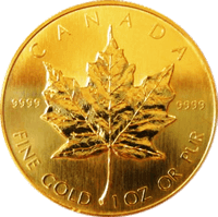 Maple Leaf Goldmünze