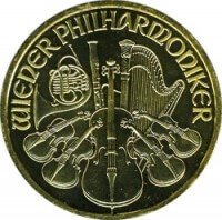 Wiener Philharmoniker Goldmünze